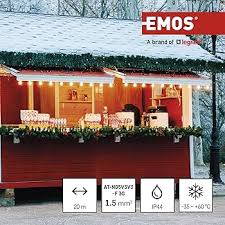 EMOS Frostsäker Kabeltrumma med LED och USB-utgångar