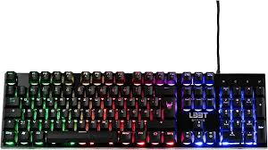 L33T RGB Gamingtangentbord med LED-belysning och Anti-Ghosting