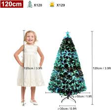 UISEBRT 120 cm LED-Julgran med Belysning