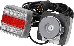 ECD Tysk LED-bakljus för Släpvagn med Magneter - 12V