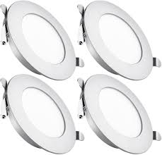 Obeaming 4 x DC 12V LED Taklampa 64-74mm för Båt och Husbil