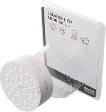 IKEA LEDARE GX53 1000 Lumen Dimbar Varm Vit LED-lampa