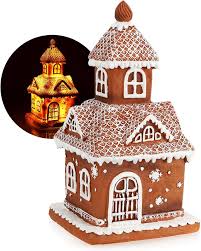 Pepparkaksljushus 25 cm - com-four®