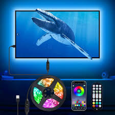 Daymeet 5m USB LED-bakgrundsbelysning för TV 55''