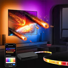 RGB LED-lampor för TV med HDMI Sync och Appkontroll