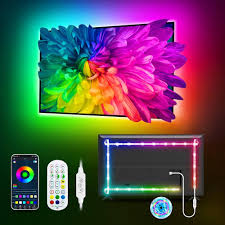 KeShu 3 m USB LED-TV-bakgrundsbelysning