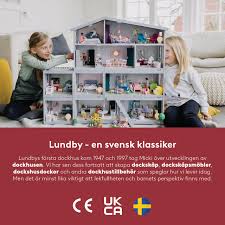 Lundby Dockhus LED Belysning - Golv & Taklampa